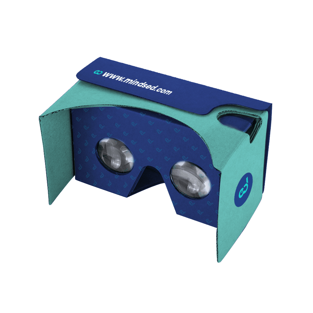Mindsed's VR Cardboard glasses