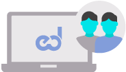 face to face workshop icon
